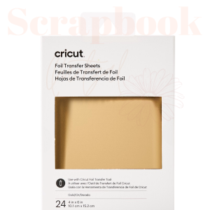 Hojas de transferencia de Foil - 24 Piezas, Dorado, CRICUT
