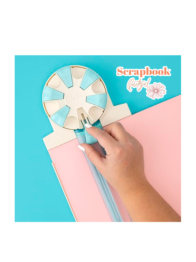 Guillotina cortadora rotativa, 6 diseños en 1, We R Memory Keepers - Imagen 3