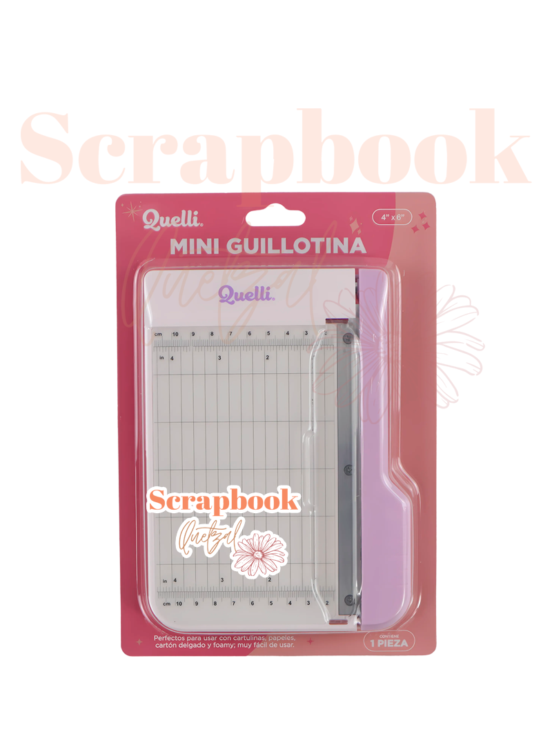Mini guillotina de precisión 4x6 - Quelli