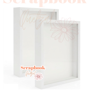 Caja Shadow Box (Marco de Profundidad) - Blanca