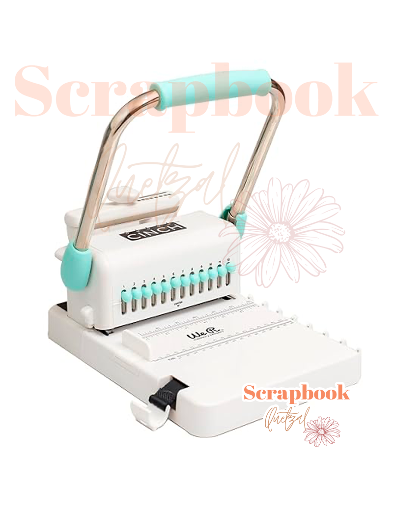 Máquina Engargoladora Cinch - We R Memory Keepers (Color Turquesa)