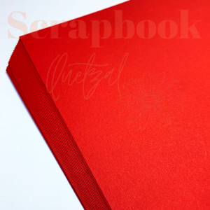 Hojas opalina Novart -Rojo (Carta)-Paquete de 10-100 piezas