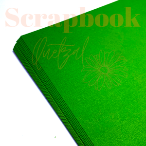 Hojas opalina Novart Verde (Carta)-Paquete de 10-100 piezas