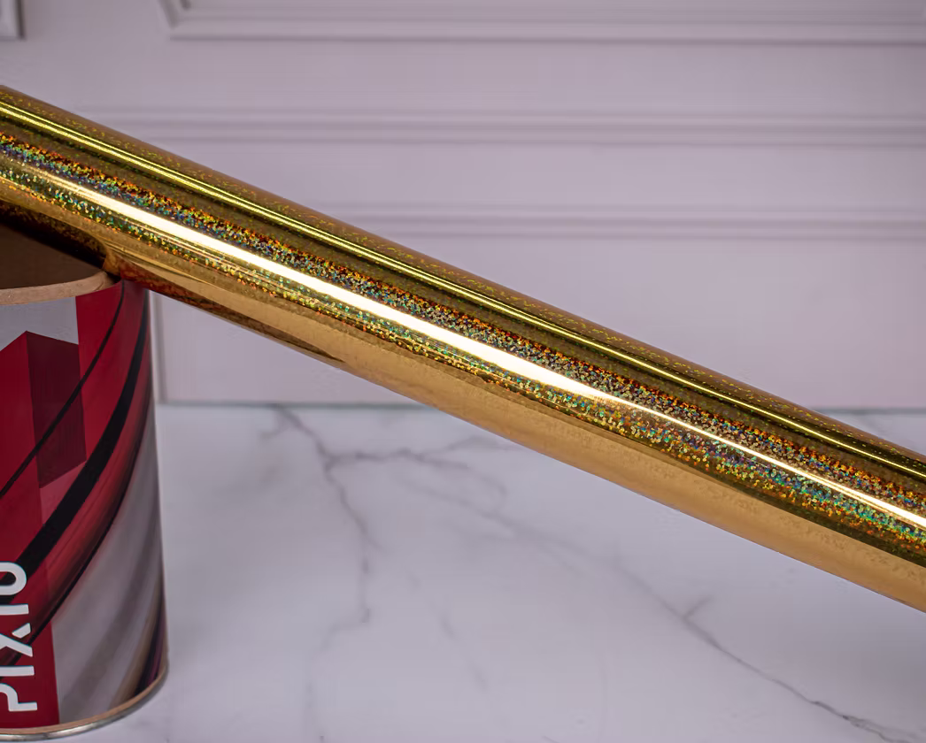 Foil Oro Tornasol Chunky - Importadora Pixiu