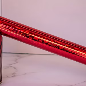 Foil rojo tornasol bolitas- Importadora Pixiu